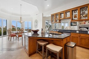 House, 6 Bedrooms | Private kitchen | Fridge, oven, coffee/tea maker, toaster - Vacation In Luxury And Style With Sweeping Ocean Views At Pearce House. 6 Bedroom Home by Peace Vacations (Georgetown)