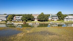 House, 5 Bedrooms | Aerial view - Secluded Creekfront Home 5 Bedroom Home by Peace Vacations (Georgetown)