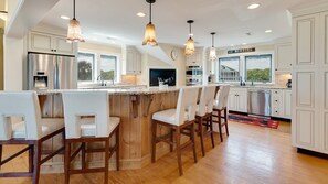 House, Multiple Bedrooms | Private kitchen | Fridge, oven, coffee/tea maker, toaster - Huge Oceanfront Home With Full Golf Membership 8 Bedroom Home by Peace Vacations (Georgetown)