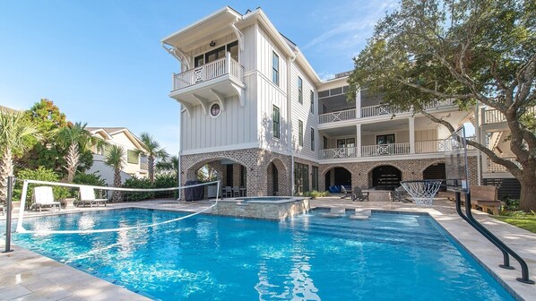 Ferienhaus, 6 Schlafzimmer | Pool | Beheizter Pool