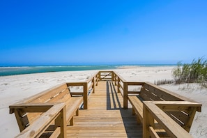 House, 6 Bedrooms | Property grounds - Seaside Serenity Oceanfront Luxury With Pool 6 Bedroom Home by Peace Vacations (Pawleys Island)