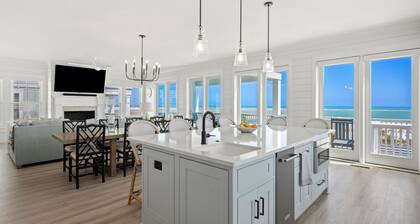 Seaside Serenity Oceanfront Luxury With Pool 6 Bedroom Home by Peace Vacations