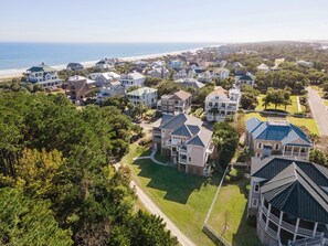 House, 6 Bedrooms | Exterior - Beach House-paradise With Screened Porches, Decks, Library, And Wifi Sunny Dunes 6 Bedroom Home by Peace Vacations (Georgetown)