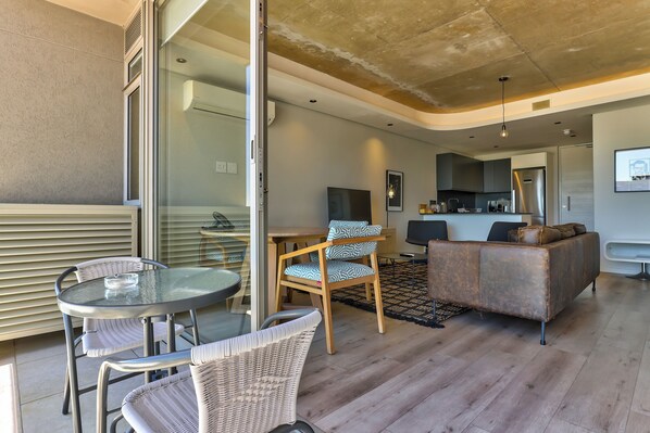 Apartment, 2 Bedrooms, Balcony, City View | Living room - Luxury Family Apartment With Balcony (Cape Town)