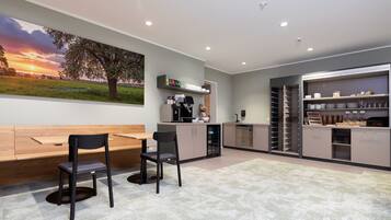 Daily self-service breakfast (CHF 10 per person)