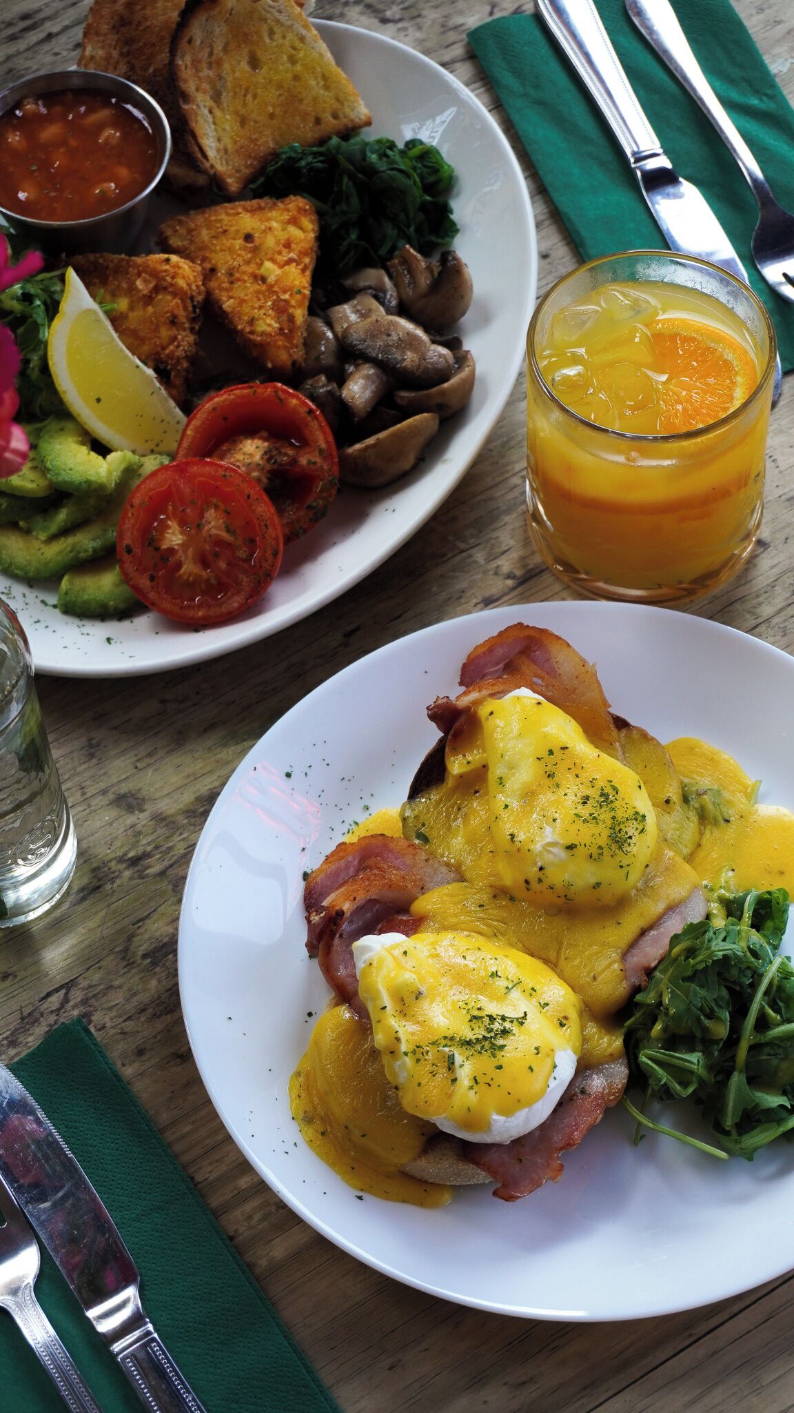 Daily English breakfast for a fee