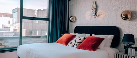 Chambre Double Standard, vue ville | 1 chambre, bureau, espace de travail pour ordinateur portable