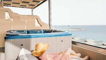 Deluxe Double Room, Balcony | Terrace/patio