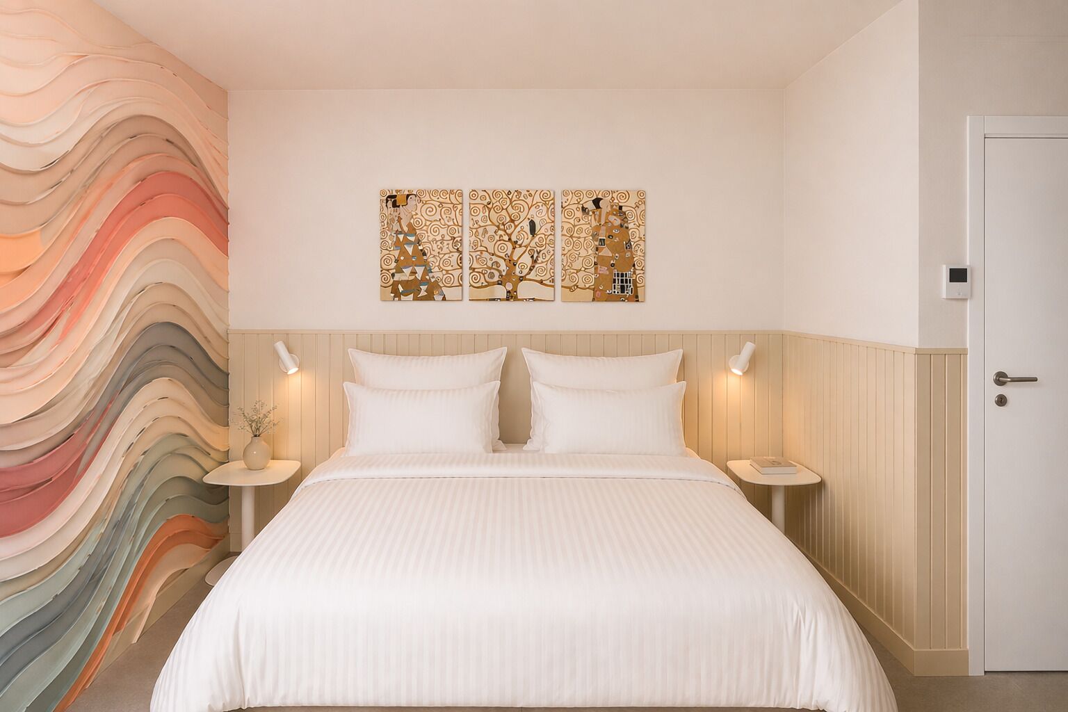 Double or Twin Room, Lake View | Premium bedding, free WiFi, bed sheets