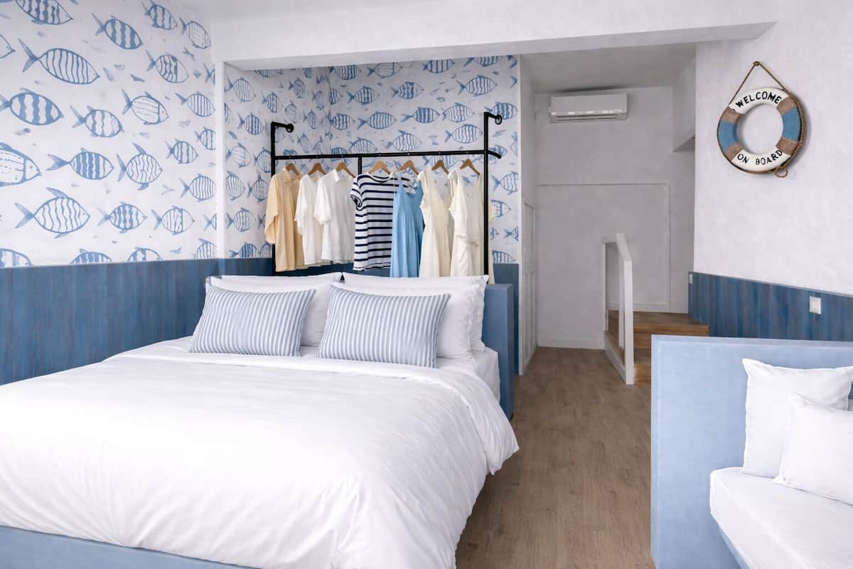 Premium bedding, free WiFi, bed sheets