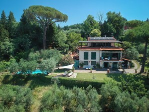 Garden - Chianti Hills Apartment Pool Ac And Wifi (San Casciano in Val di Pesa)