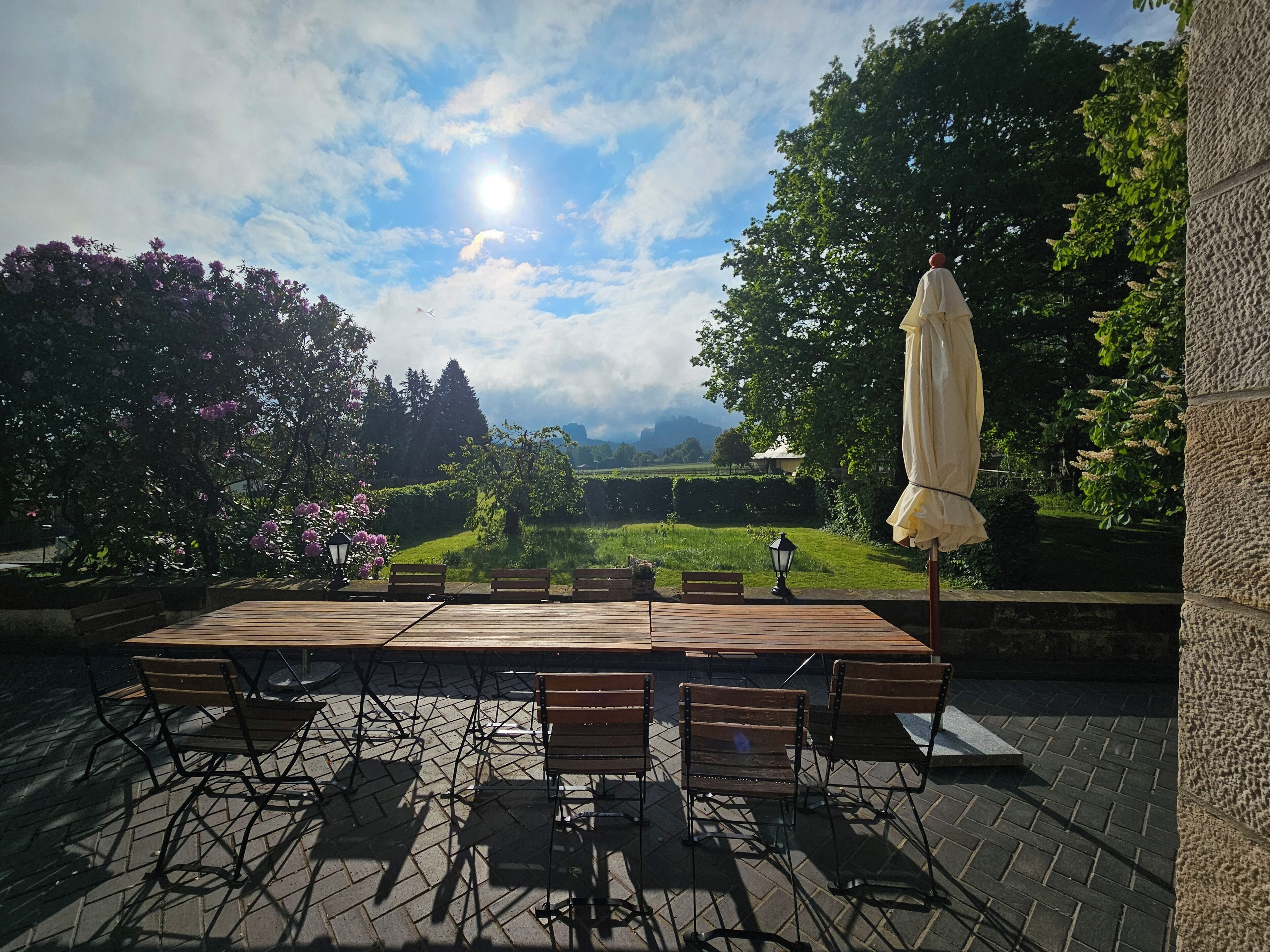 Restaurante al aire libre