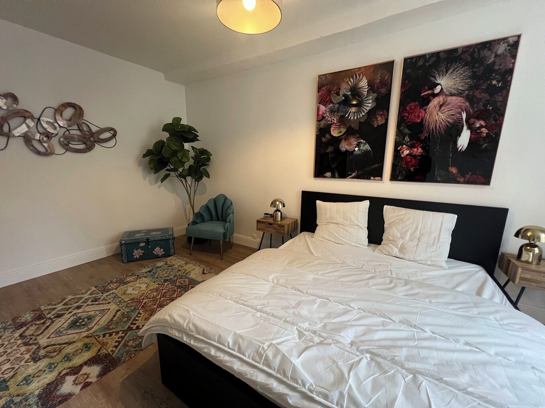 1 chambre, lit parapluie, Wi-Fi, draps fournis