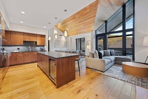 TV, fireplace - The Lion Residences E603 (Vail)