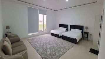 3 bedrooms, WiFi, bed sheets