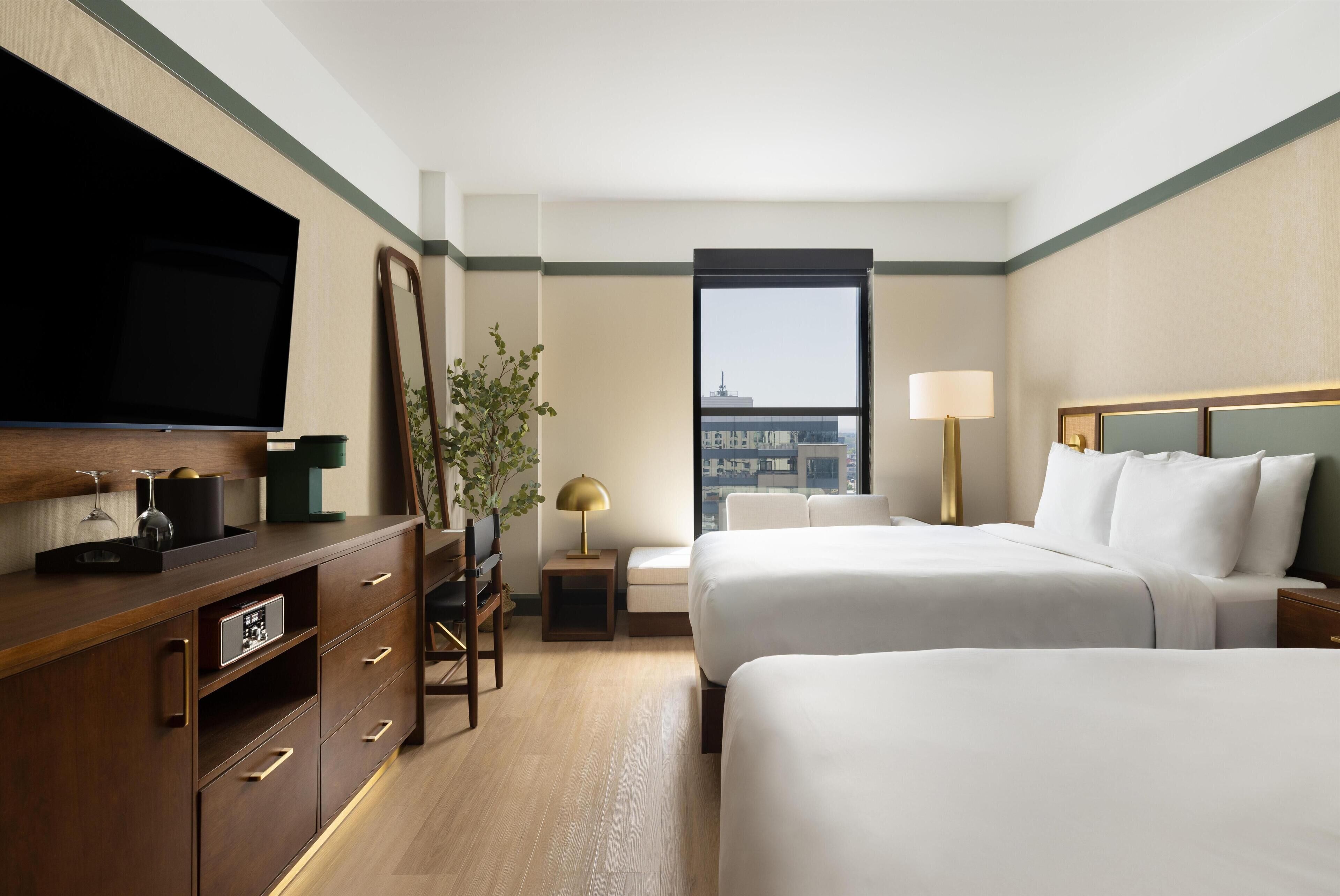 Ropa de cama hipoalergénica y minibar 