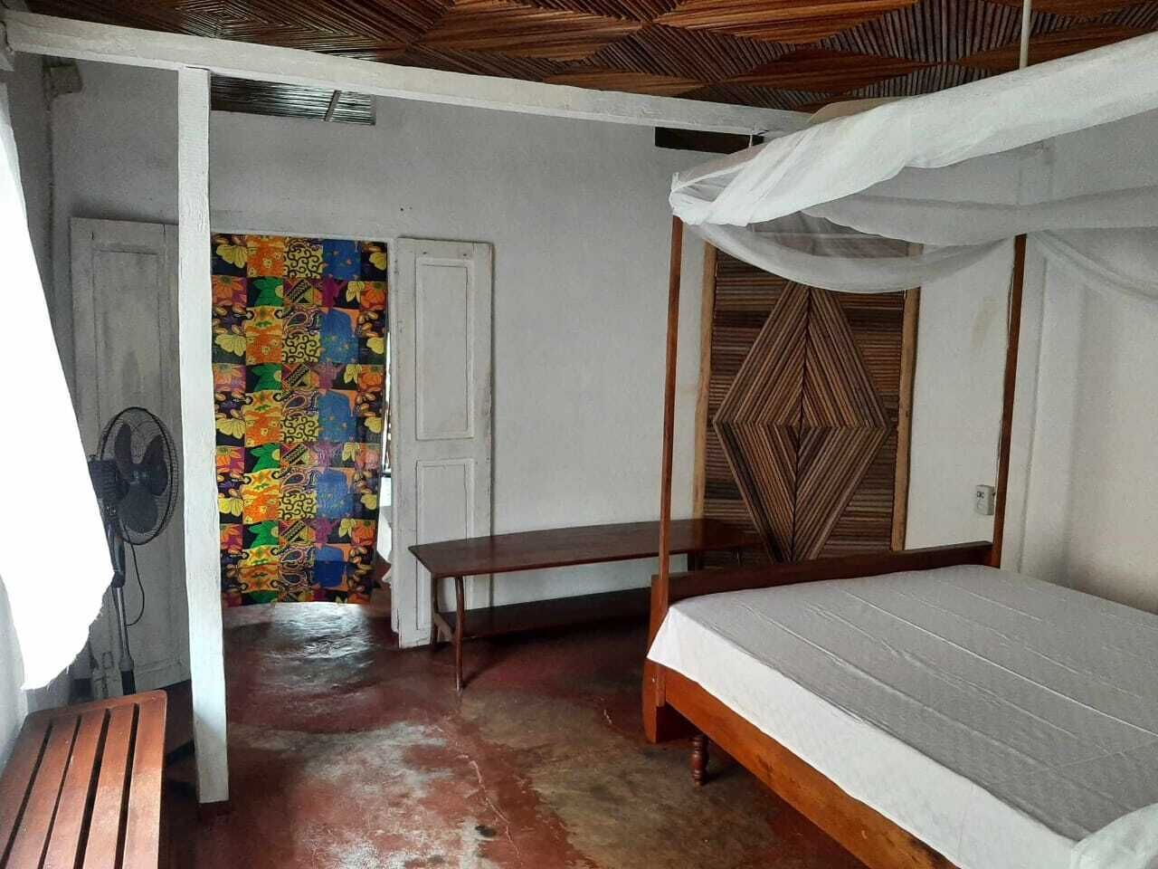 Basic Double Room Single Use, 1 Large Twin Bed, Ocean View