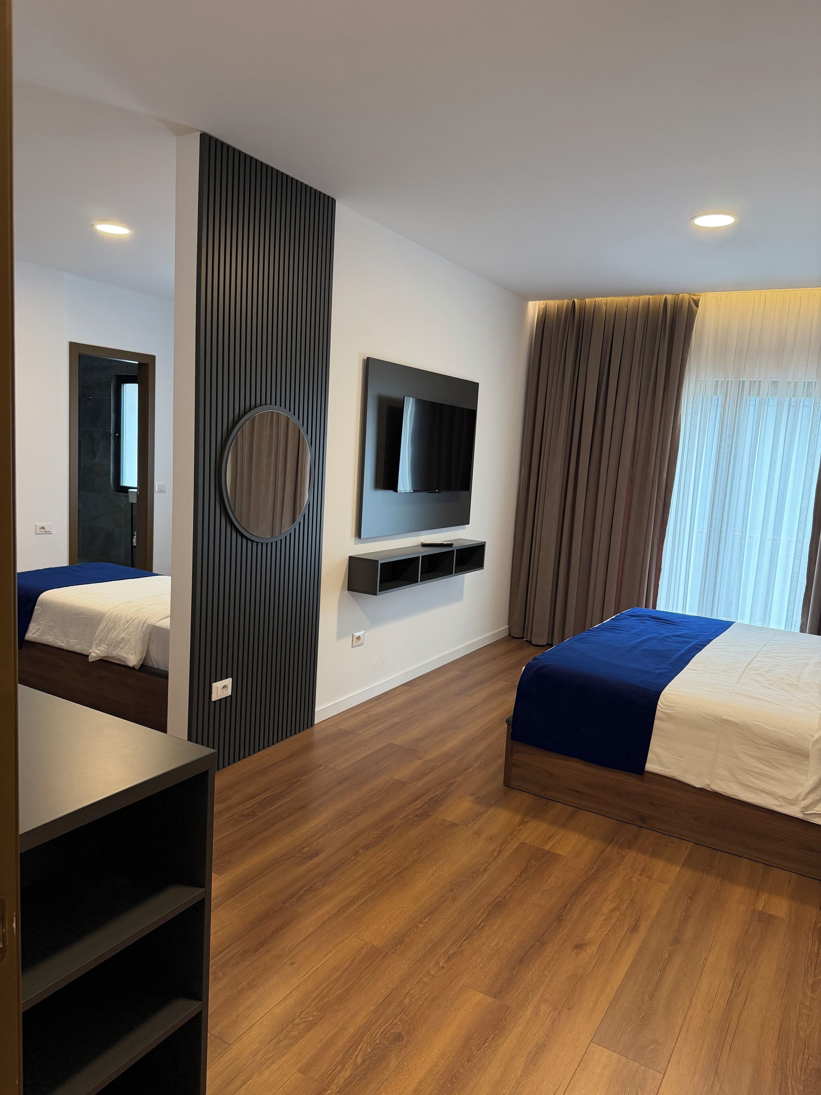 Firemannsrom – deluxe, fjellutsikt | Wi-fi (inkludert) og sengetøy