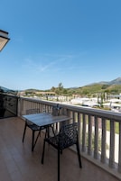 Deluxe Triple Room, Pool View | Terrace/patio