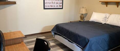 1 makuuhuone, ilmainen Wi-Fi, vuodevaatteet