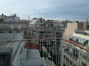 Stylish urban living spaces with balconies and terraces.