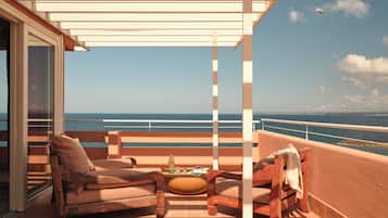 Ático, balcón, vistas al mar | Terraza o patio