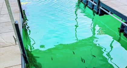 Relax fish/play: Pvt 25-acre clear Blue Lake w/ home that sleeps 10 comfortably.