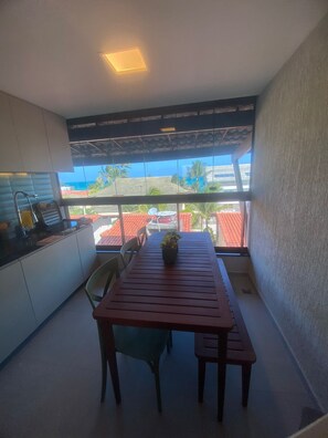 Deluxe Studio, Sea View | Lanai - Flat VIP Vista Mar by La Playa (Ipojuca)