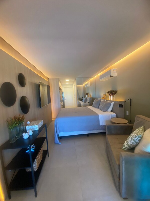 Individually decorated, individually furnished, free WiFi - Flat VIP Vista Mar by La Playa (Ipojuca)