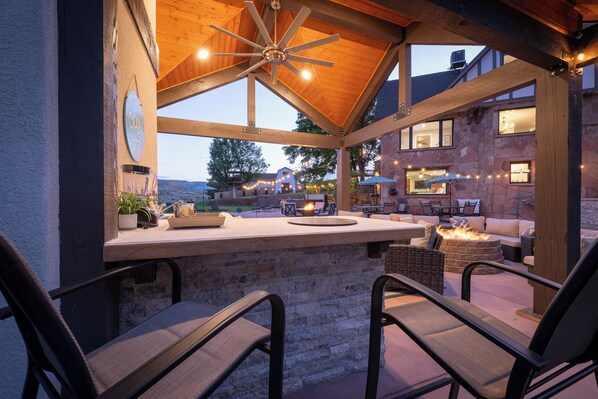 Enceinte de l’hébergement