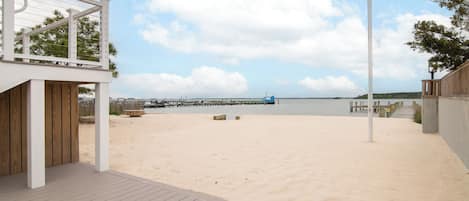 Sun loungers, beach towels