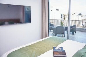 1 Schlafzimmer, Schreibtisch, WLAN, Bettwäsche
