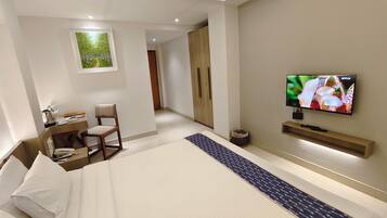 Quarto casal superluxo | Wi-Fi, acesso para cadeiras de rodas