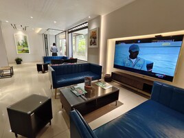 Sala de estar en el lobby