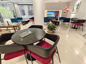 Sitteområde i lobbyen