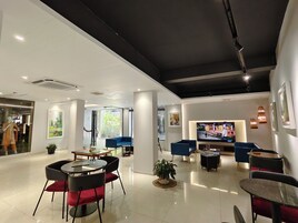 Sala de estar en el lobby