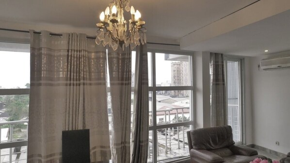 Apartment, Balcony, City View | Living area - RESIDENCE FAMILIA PHOENIX (Douala)