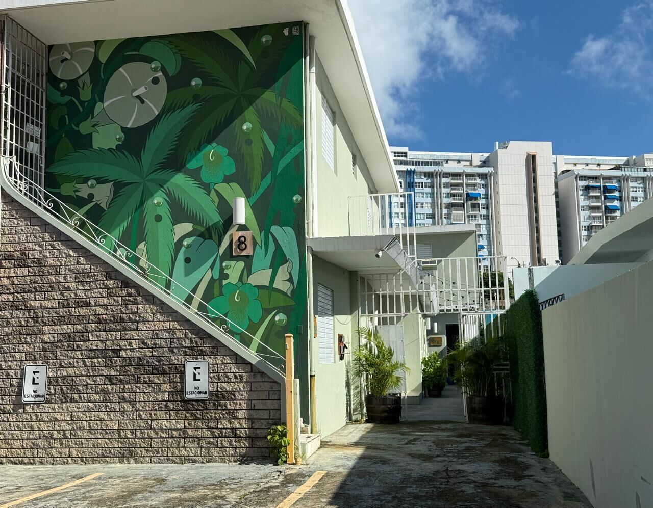 Overnatningsstedets område