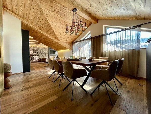 Dining - 350 - Suite The West - Luxury residence (Courchevel)