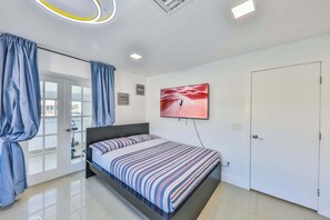 5 soverom, strykejern/-brett, reiseseng for barn og wi-fi (inkludert)