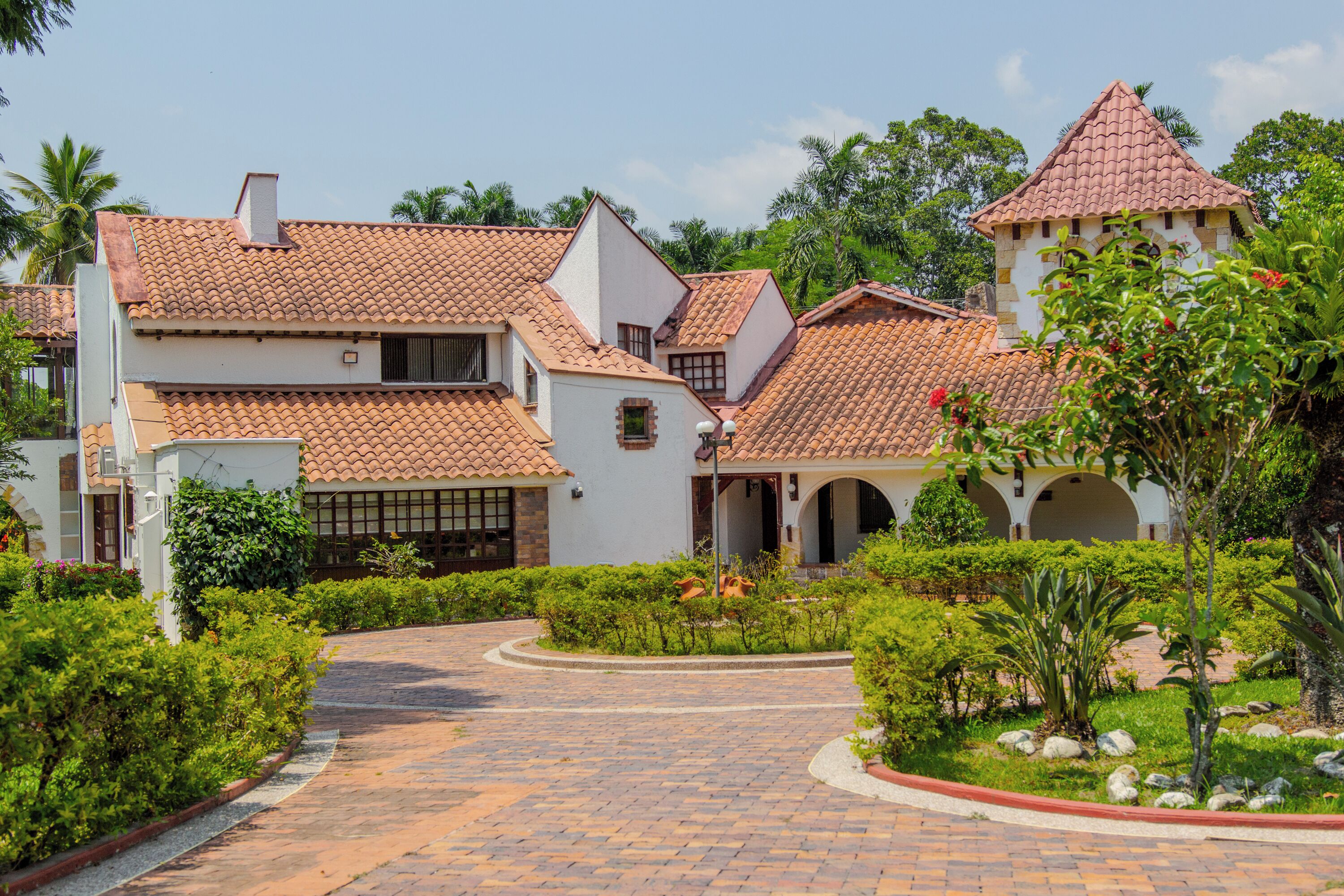 Fachada de la propiedad