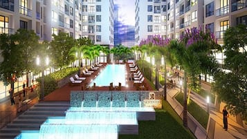 Piscina a l'aire lliure