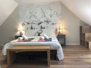 4 camere, ferro/asse da stiro, culla da viaggio, Wi-Fi