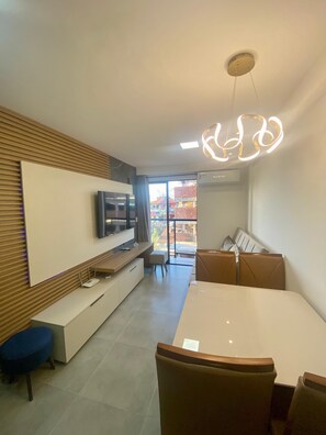 Family Apartment | Living area - Encantador Flat no Centro by La Playa (Ipojuca)