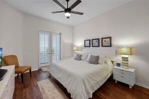 3 dormitorios y ropa de cama