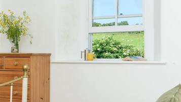 2 bedrooms, iron/ironing board, travel crib, WiFi