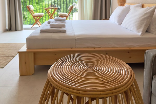 Deluxe Double Room, Park View | Desk, laptop workspace, free WiFi