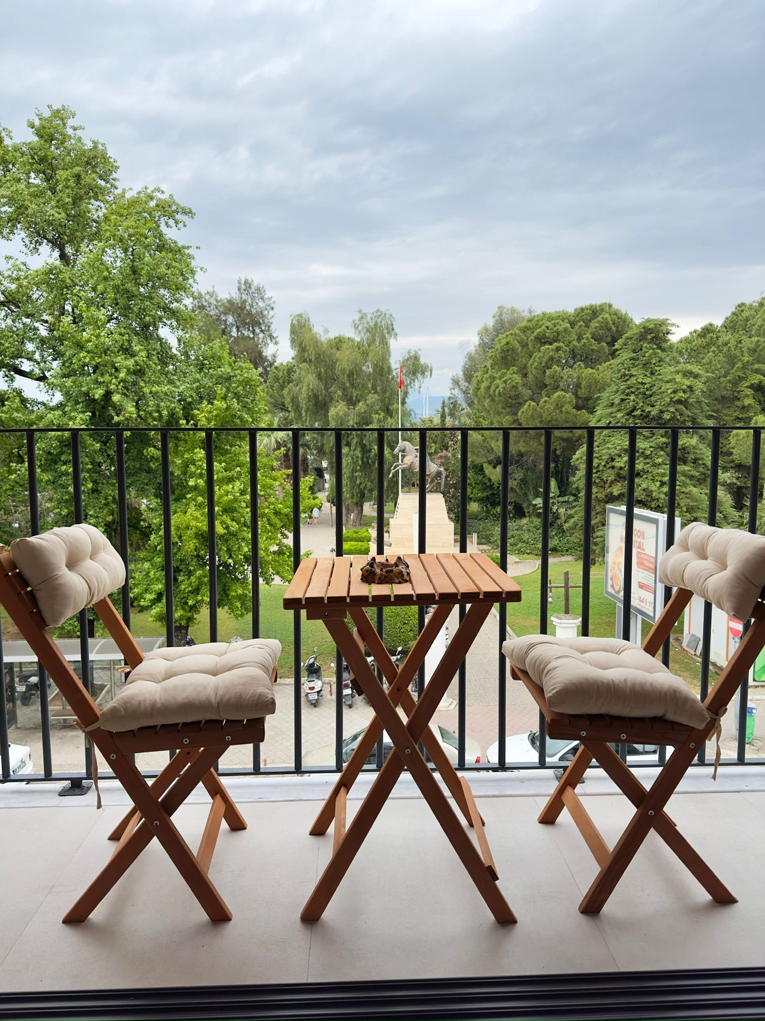 Chambre Double Deluxe, vue parc | Terrasse/Patio