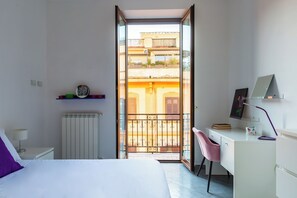 公寓, 陽台, 城市景觀 | 3 間臥室、熨斗/熨衣板、搖籃/嬰兒床、免費無線上網