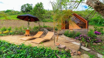 豪華小屋, 花園景觀 | 1 間臥室、獨特裝潢、布置獨特、免費無線上網